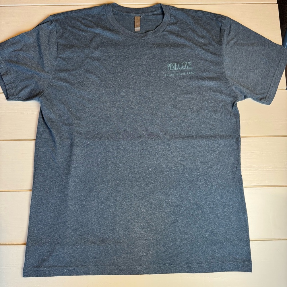 Pine Cove Camp Blue Unisex Vintage Feel Short Sleeve T-Shirt